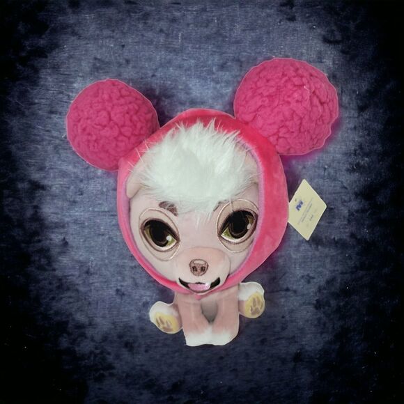 Makeship Other - Makeship Plush Holly's Amazing Journey Pink Puppy Dog Stuffed Animal 243 2022 9"